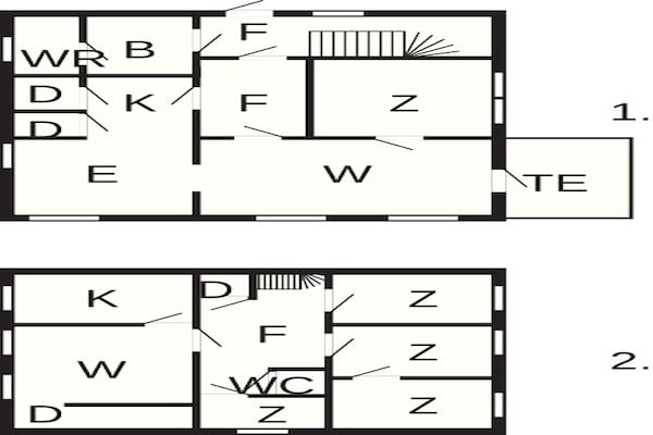 Foto van 10 persoons vakantie huis in Brekke - Vakantiehuis in Brekke - FloorPlan