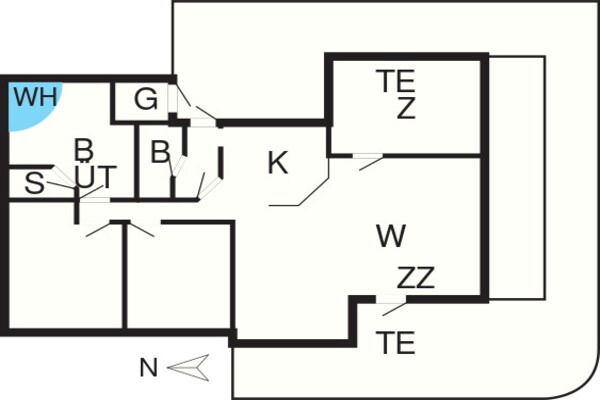 Foto van 6 persoons vakantie huis in Tarm - Vakantiehuis in Tarm - FloorPlan