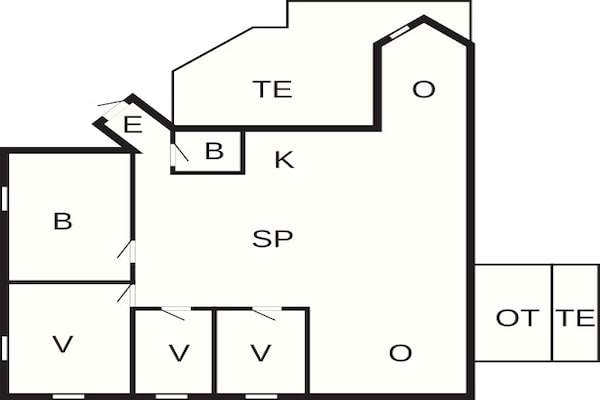 Foto van Kustsereniteit in SkAdshoved-By Traum - Vakantiehuis in Knebel - FloorPlan
