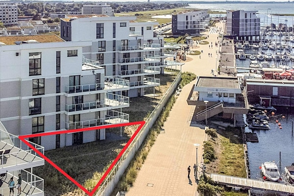 Foto van Hoogwaardig appartement met uitzicht op het meer - Vakantiehuis in Wendtorf - Outdoor