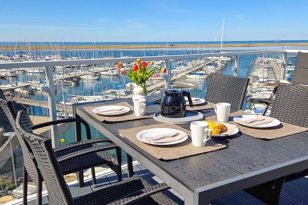 Foto van Appartement met panoramisch uitzicht op de Oostzee - WaterView