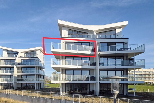 Foto van Appartement met panoramisch uitzicht op de Oostzee - Outdoor