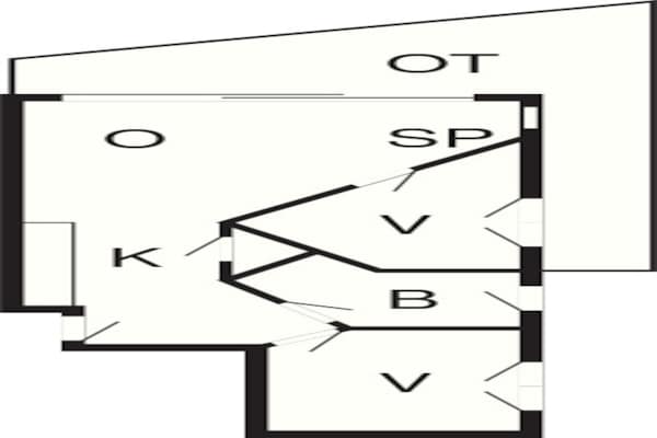 Foto van Moderne villa aan de Oostzee op een toplocatie - Vakantiehuis in Wendtorf - FloorPlan