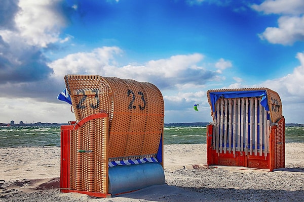 Foto van Hoogwaardig appartement met uitzicht op zee - Vakantiehuis in Wendtorf - Untagged