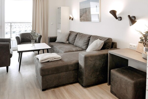 Foto van Vakantieappartement met uitzicht op het meer - Vakantiehuis in Wendtorf - Indoor