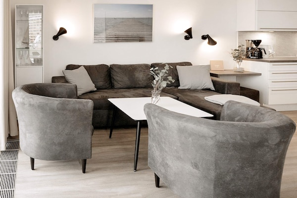Foto van Vakantieappartement met uitzicht op het meer - Vakantiehuis in Wendtorf - Indoor