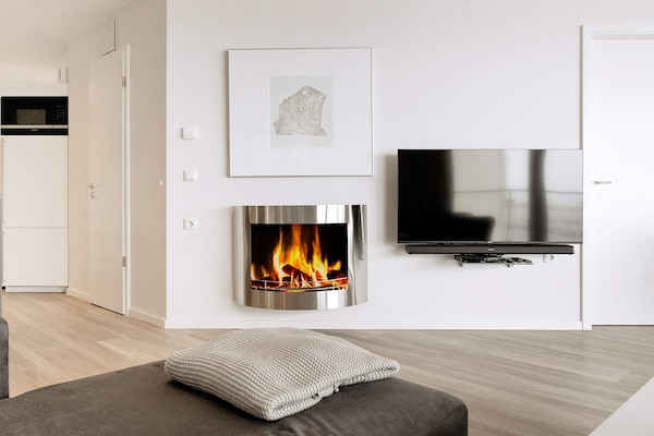 Foto van Vakantieappartement met uitzicht op het meer - Vakantiehuis in Wendtorf - Indoor