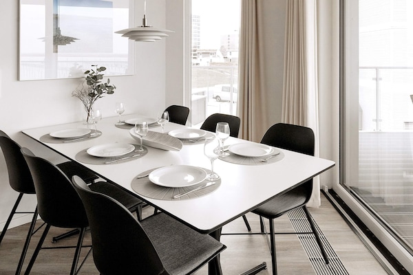 Foto van Vakantieappartement met uitzicht op het meer - Vakantiehuis in Wendtorf - Indoor
