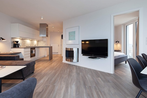 Foto van Luxe appartement in moderne kuststijl - Vakantiehuis in Wendtorf - Indoor