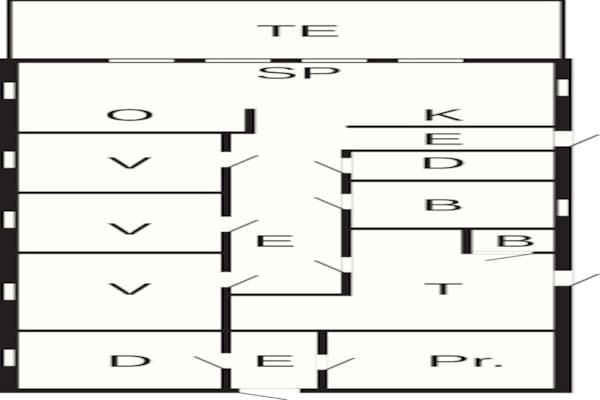 Foto van 6 persoons vakantie huis in Oksvoll - Vakantiehuis in Oksvoll - FloorPlan