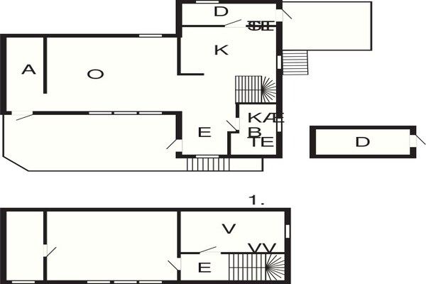 Foto van 6 persoons vakantie huis in Bud - Vakantiehuis in Bud - FloorPlan