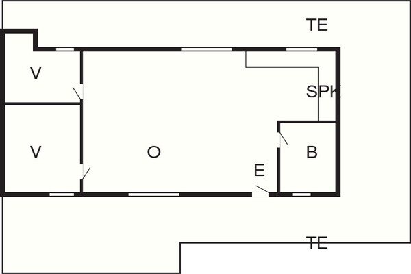 Foto van 6 persoons vakantie huis in Skagen - Vakantiehuis in Skagen - FloorPlan