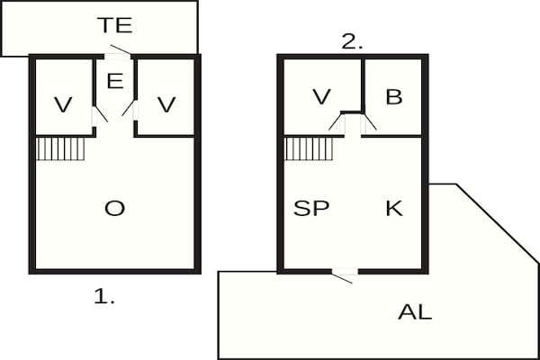 Foto van 6-persoons vakantiehuis Rubbestadneset - Vakantiehuis in Rubbestadneset - FloorPlan