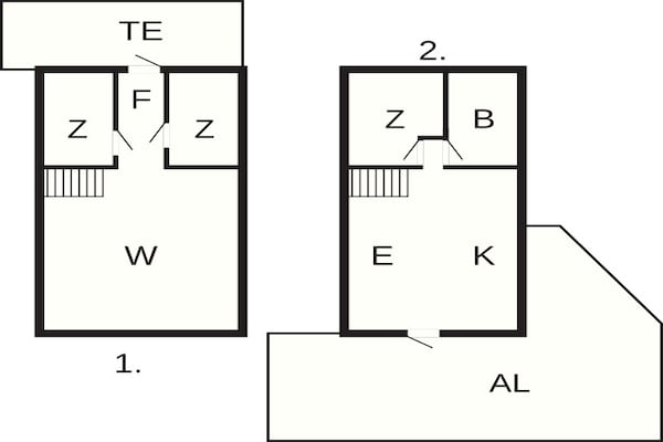 Foto van 6-persoons vakantiehuis Rubbestadneset - Vakantiehuis in Rubbestadneset - FloorPlan