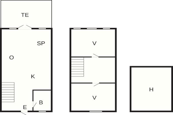 Foto van 6 persoons vakantie huis in Hadsund - Vakantiehuis in Hadsund - FloorPlan
