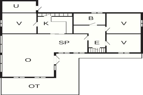 Foto van 6 persoons vakantie huis in Hvide Sande - Vakantiehuis in Hvide Sande - FloorPlan
