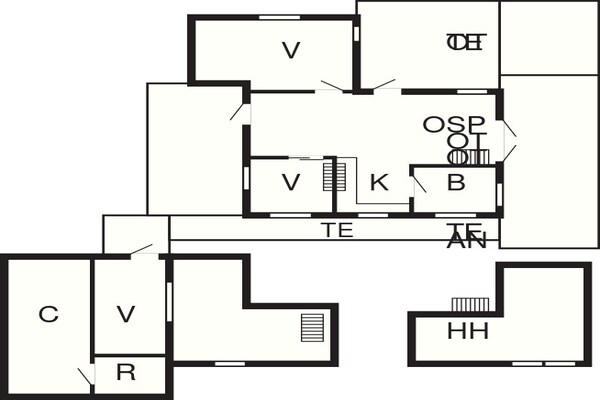 Foto van 6 persoons vakantie huis in Løkken - Vakantiehuis in Løkken - FloorPlan