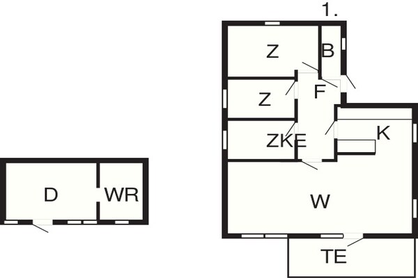 Foto van 6 persoons vakantie huis in AVERØY - Vakantiehuis in Averøy - FloorPlan