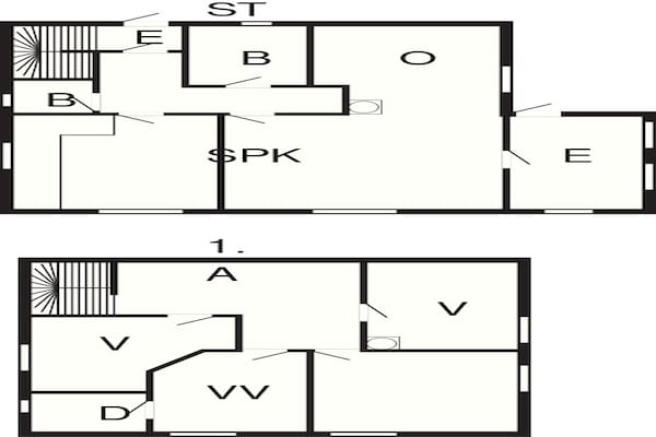 Foto van 10 persoons vakantie huis in Stordal - Vakantiehuis in Stordal - FloorPlan