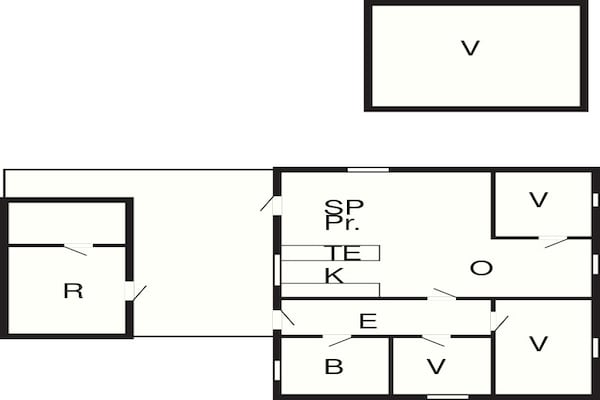 Foto van 6 persoons vakantie huis in Hemmet - Vakantiehuis in Hemmet - FloorPlan