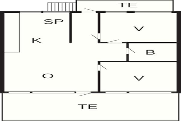 Foto van 6 persoons vakantie huis in Aabenraa - Vakantiehuis in Aabenraa - FloorPlan