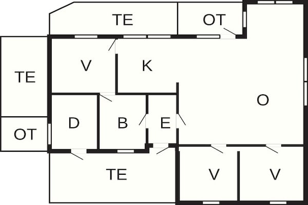 Foto van 6 persoons vakantie huis in Aure-By Traum - Vakantiehuis in Aure - FloorPlan