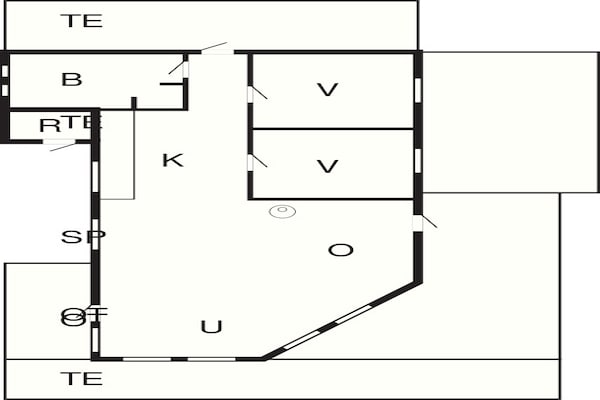 Foto van Ontsnapping aan zee met schommel - Vakantiehuis in Harboøre - FloorPlan