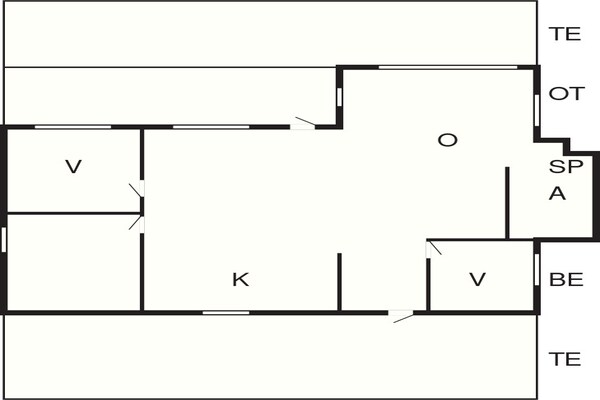 Foto van 6 persoons vakantie huis in Hadsund-By Traum - Vakantiehuis in Hadsund - FloorPlan
