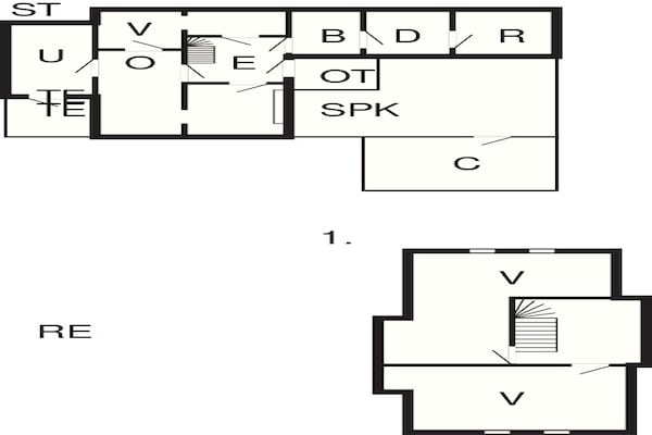 Foto van 6 persoons vakantie huis in Ringkøbing-By Traum - Vakantiehuis in Ringkøbing - FloorPlan