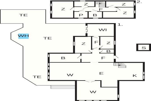 Foto van 14 persoons vakantie huis in Meisingset - Vakantiehuis in Meisingset - FloorPlan