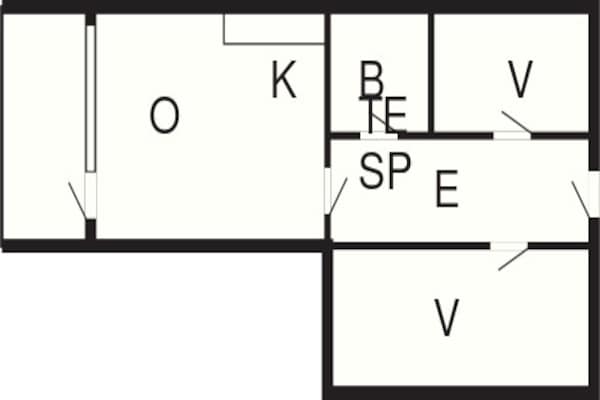 Foto van 6 persoons vakantie huis in Ringkøbing - Vakantiehuis in Ringkøbing - FloorPlan