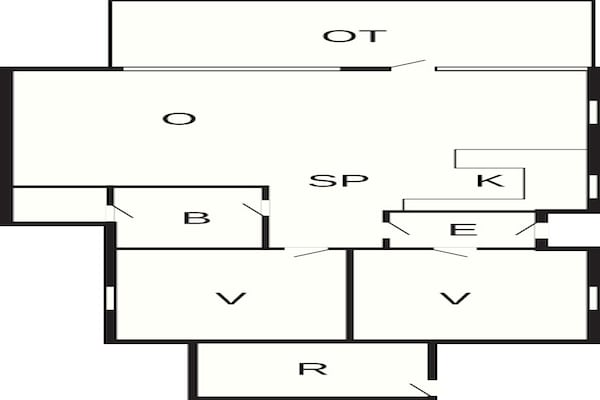 Foto van 6 persoons vakantie huis in Børkop-By Traum - Vakantiehuis in Børkop - FloorPlan