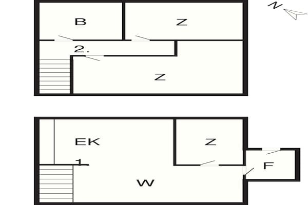 Foto van 6 persoons vakantie huis in Rømø-By Traum - Vakantiehuis in Rømø - FloorPlan