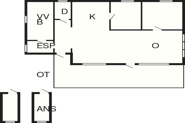 Foto van 7 persoons vakantie huis in JARFJORD-By Traum - Vakantiehuis in Jarfjord - FloorPlan