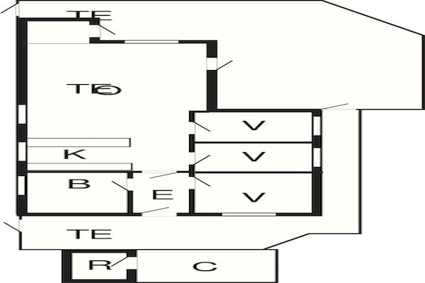 Foto van 6 persoons vakantie huis in Blåvand-By Traum - Vakantiehuis in Blåvand - FloorPlan