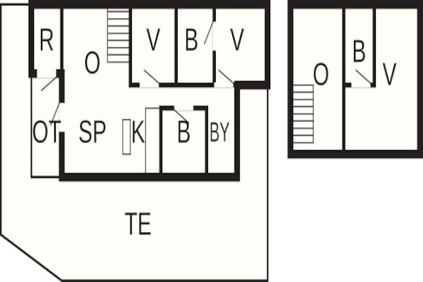 Foto van 6 persoons vakantie huis in Rømø-By Traum - Vakantiehuis in Rømø - FloorPlan