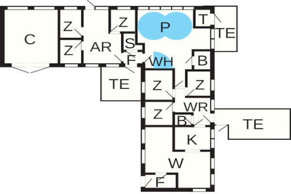 Foto van 14 persoons vakantie huis in Ørsted-By Traum - Vakantiehuis in Ørsted - FloorPlan
