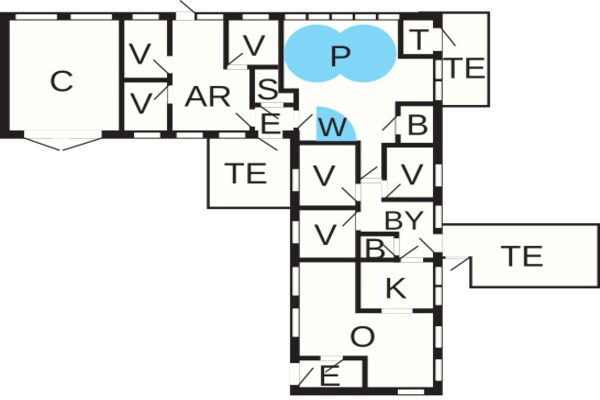 Foto van 14 persoons vakantie huis in Ørsted-By Traum - Vakantiehuis in Ørsted - FloorPlan