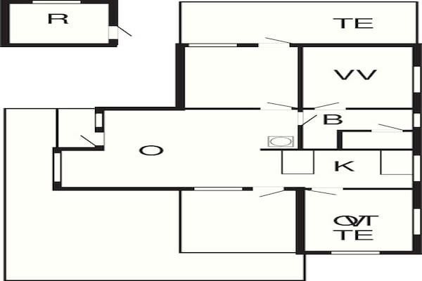 Foto van 6 persoons vakantie huis in Struer-By Traum - Vakantiehuis in Struer - FloorPlan