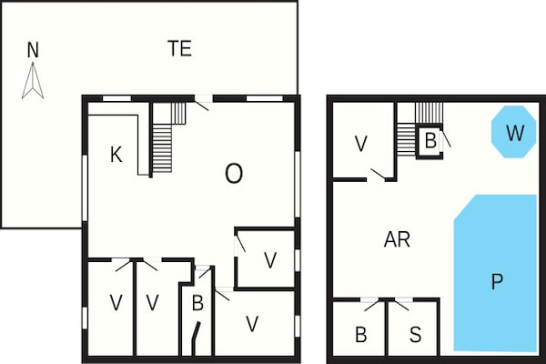 Foto van Vakantiehuis in Haderslev - Vakantiehuis in Haderslev - FloorPlan