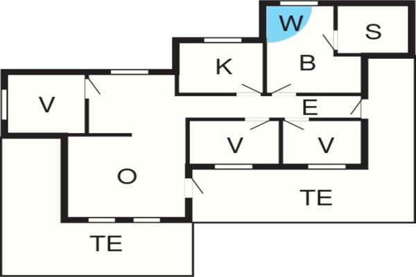 Foto van 6 persoons vakantie huis in Hadsund-By Traum - Vakantiehuis in Hadsund - FloorPlan