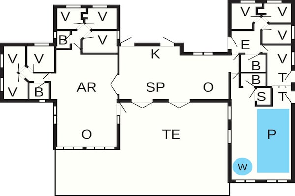 Foto van Luxe retraite aan zee -- By Traum Ferienwohnungen - Vakantiehuis in Sydals - FloorPlan