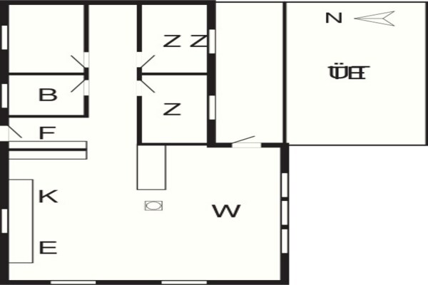 Foto van 6 persoons vakantie huis in Sæby-By Traum - Vakantiehuis in Sæby - FloorPlan