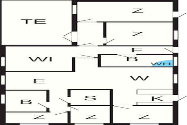 Foto van 12 persoons vakantie huis in Hadsund-By Traum - Vakantiehuis in Hadsund - FloorPlan