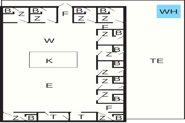 Foto van 22 persoons vakantie huis in Løkken-By Traum - Vakantiehuis in Løkken - FloorPlan