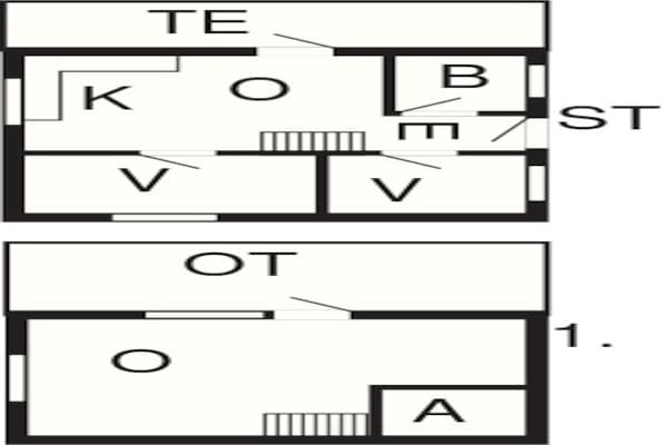 Foto van Fjordzicht retraite -- By Traum Ferienwohnungen - Vakantiehuis in Hemmet - FloorPlan