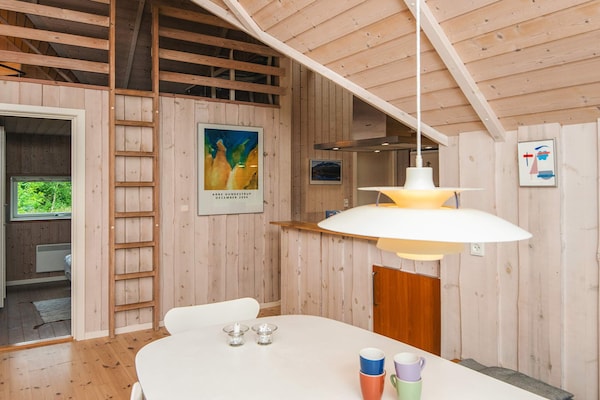 Foto van Milieuvriendelijk toevluchtsoord met spa - Vakantiehuis in Blåvand - Indoor