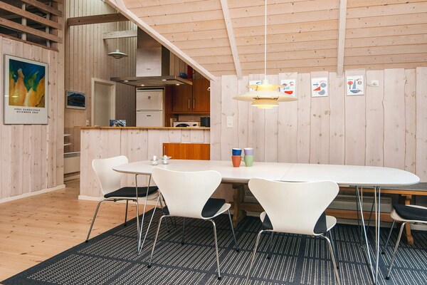 Foto van Milieuvriendelijk toevluchtsoord met spa - Vakantiehuis in Blåvand - Indoor