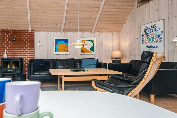 Foto van Milieuvriendelijk toevluchtsoord met spa - Vakantiehuis in Blåvand - Indoor