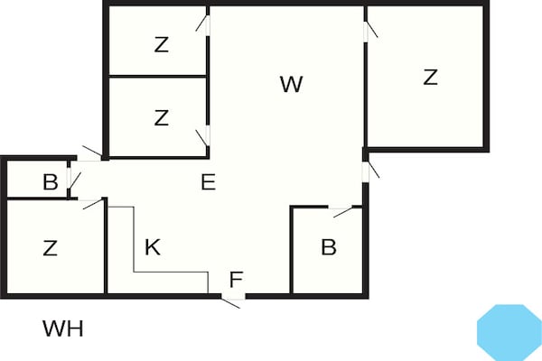 Foto van 8 persoons vakantie huis in Ansager-By Traum - Vakantiehuis in Ansager - FloorPlan